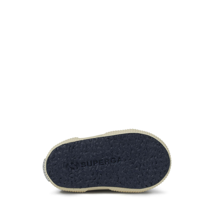 Zapatillas para Niños Color Azul con Empeine de Algodón 5