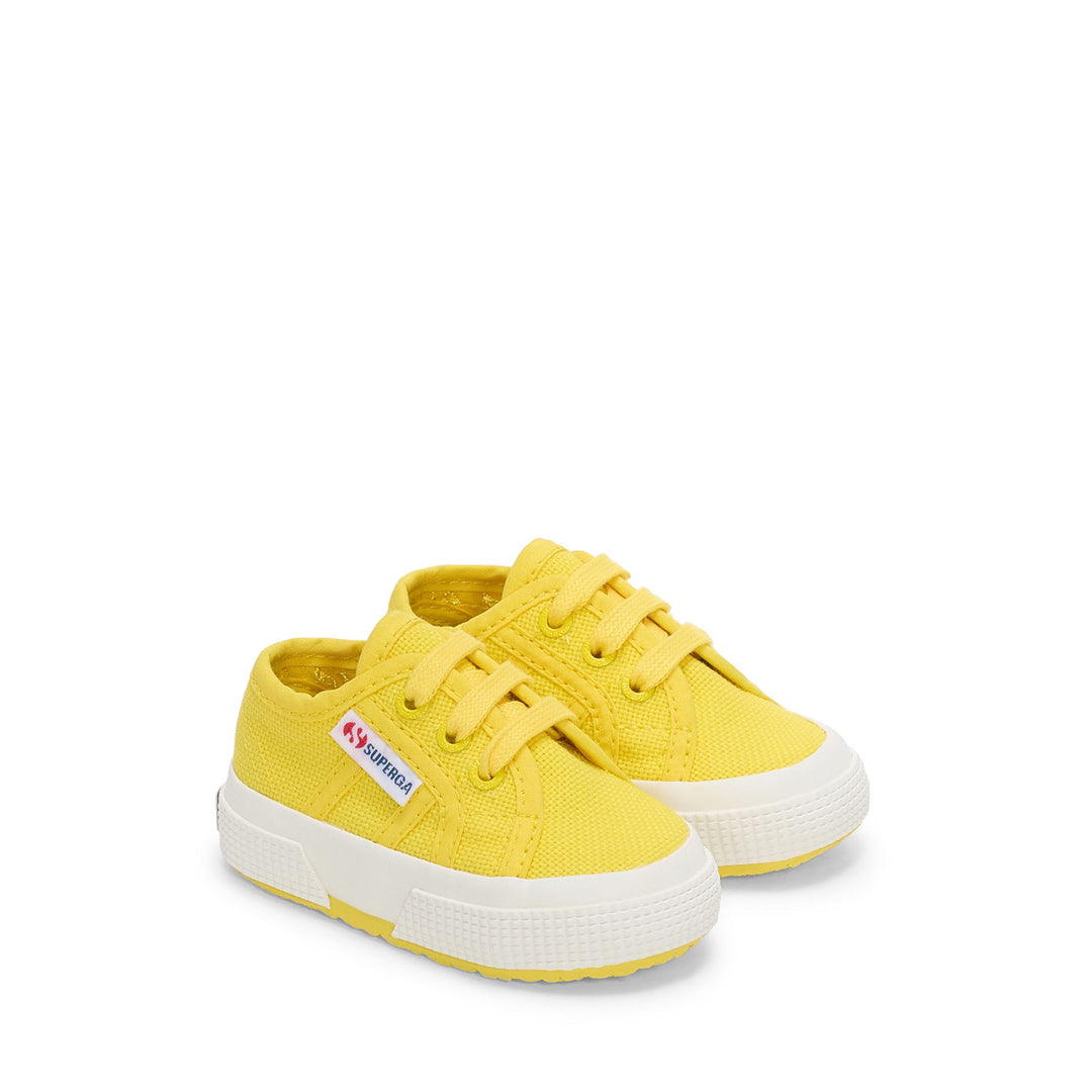 Sneakers per Bambini Colore Giallo con Tomaia in Cotone main