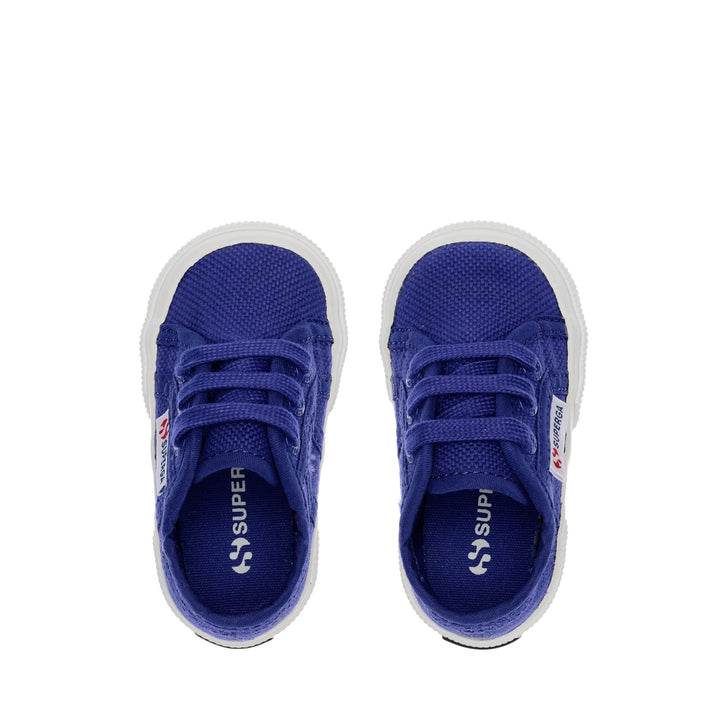 Sneakers per Bambini Colore Blu con Tomaia in Cotone 4