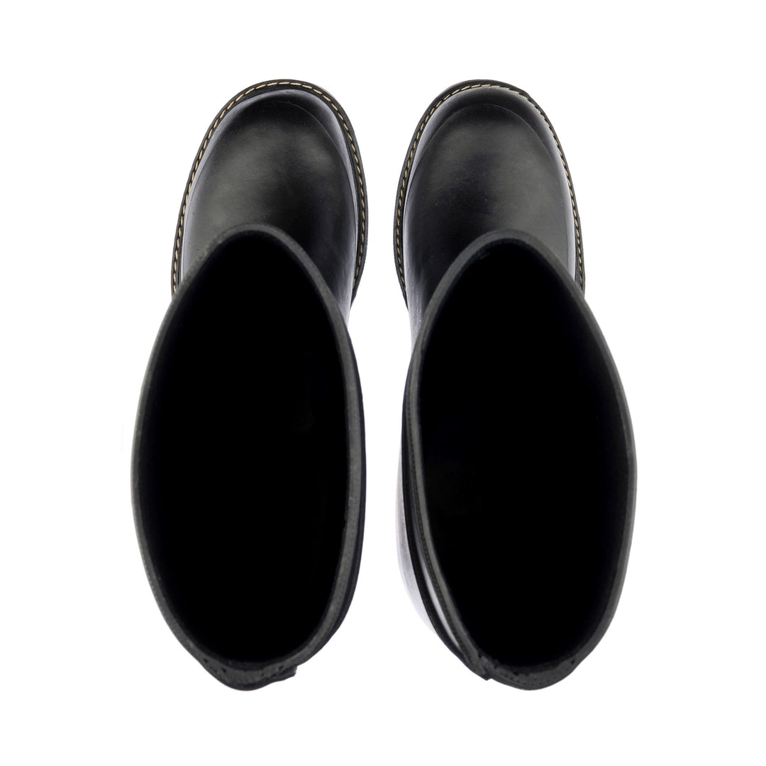 Stivali in Gomma Alti Unisex Colore Nero main