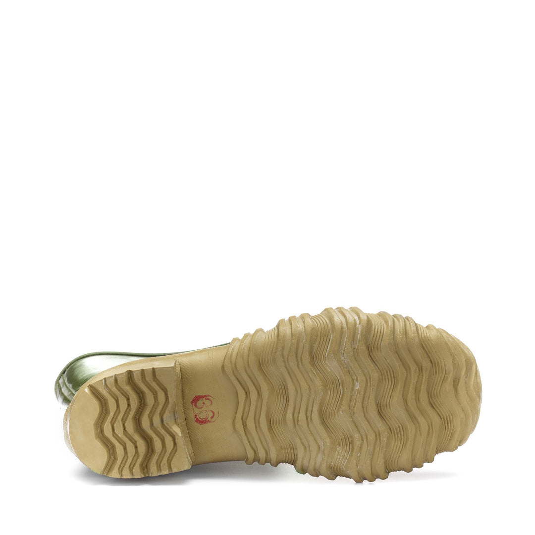 High Rubber Boots Unisex Green Color main