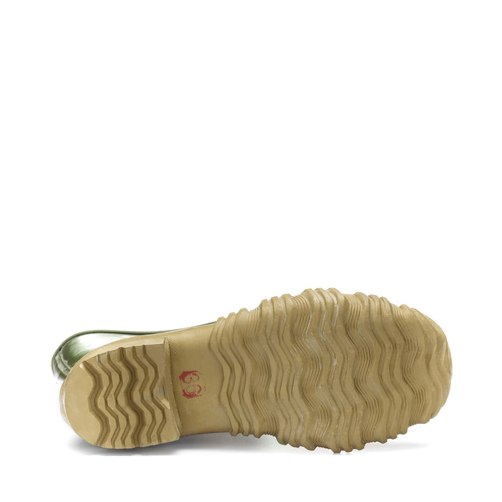 High Rubber Boots Unisex Green Color 5