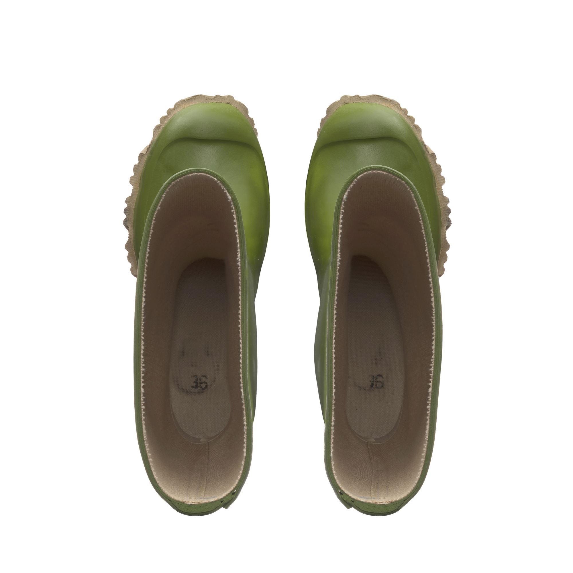 High Rubber Boots Unisex Green Color | Superga