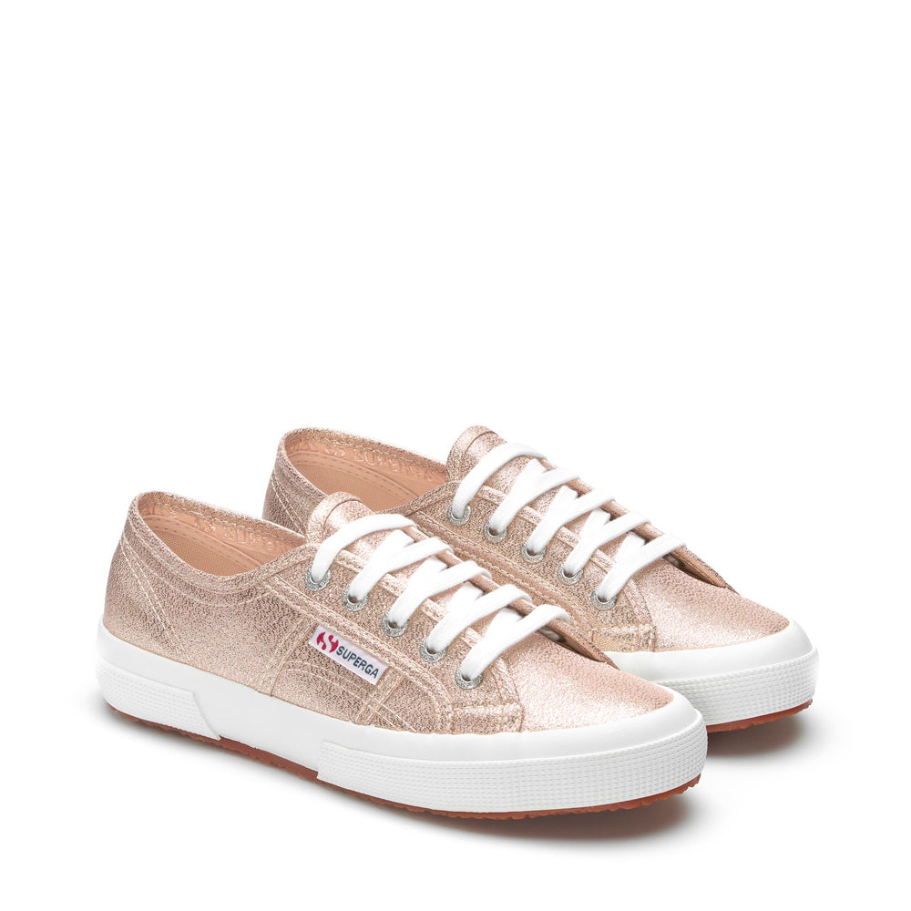 Sneakers Colore Rosa Platinum con Tomaia in Lamé 02