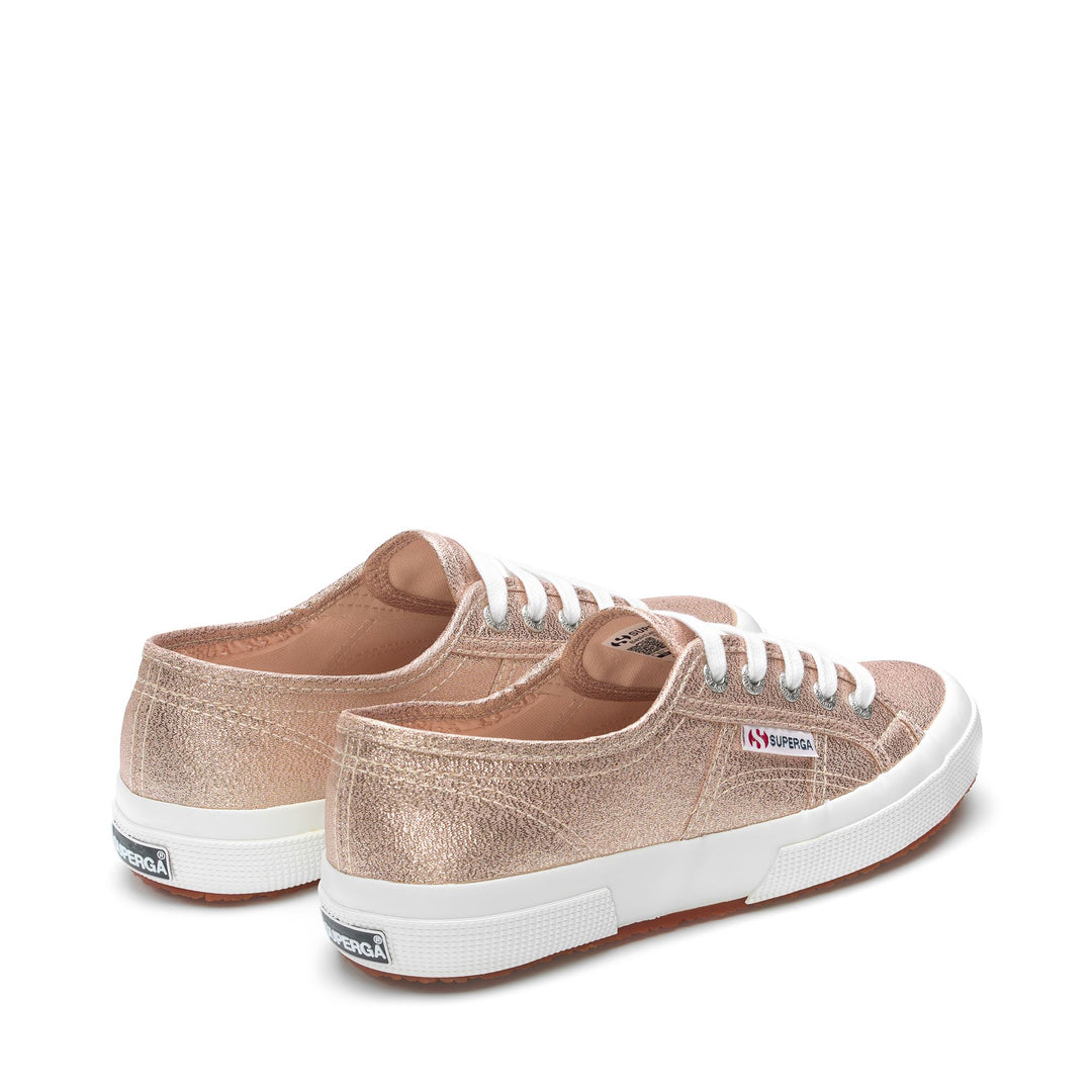 Sneakers Colore Rosa Platinum con Tomaia in Lamé main