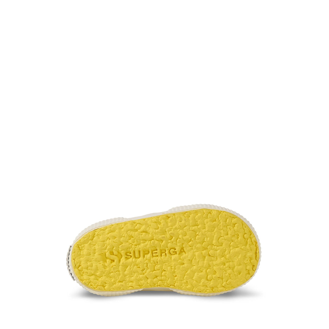 Sneakers per bambini in arancione con tomaia in cotone main