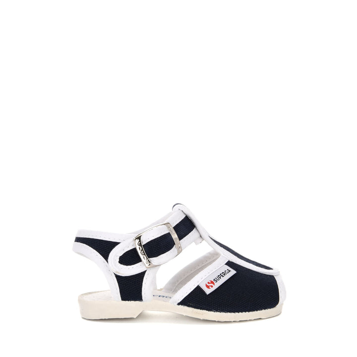 Children's Sandals Blue Color with Cotton Upper 1