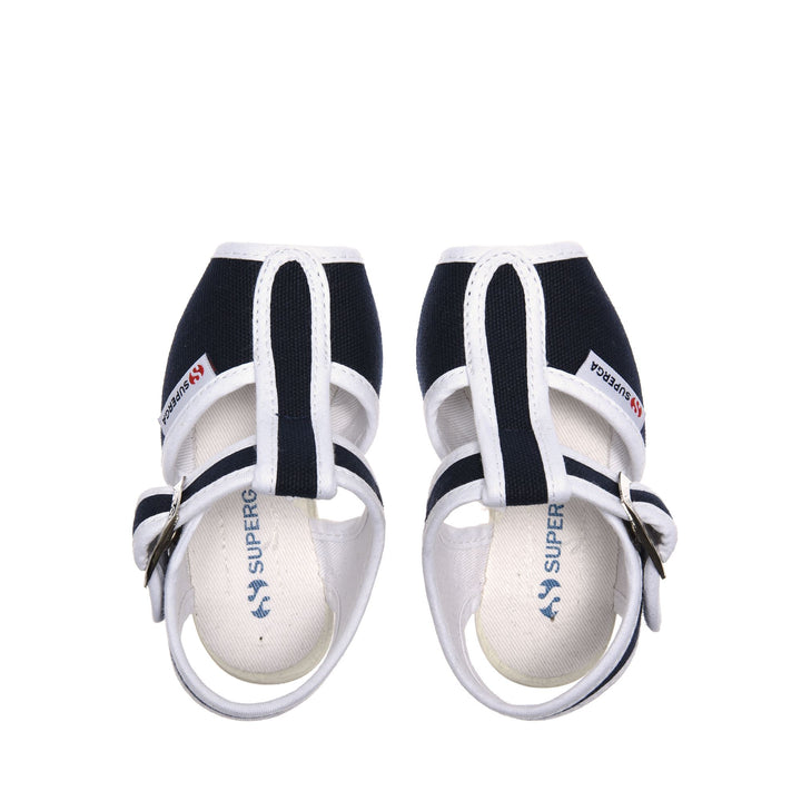 Children's Sandals Blue Color with Cotton Upper 4