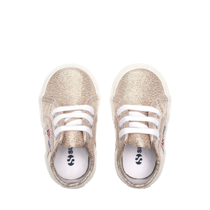 Klassische Rose-Sneaker für Mädchen mit Obermaterial aus Baumwolle 4