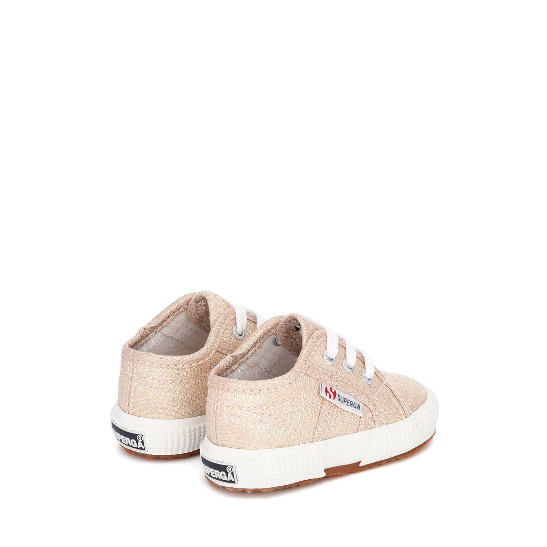 Klassische Rose-Sneaker für Mädchen mit Obermaterial aus Baumwolle main