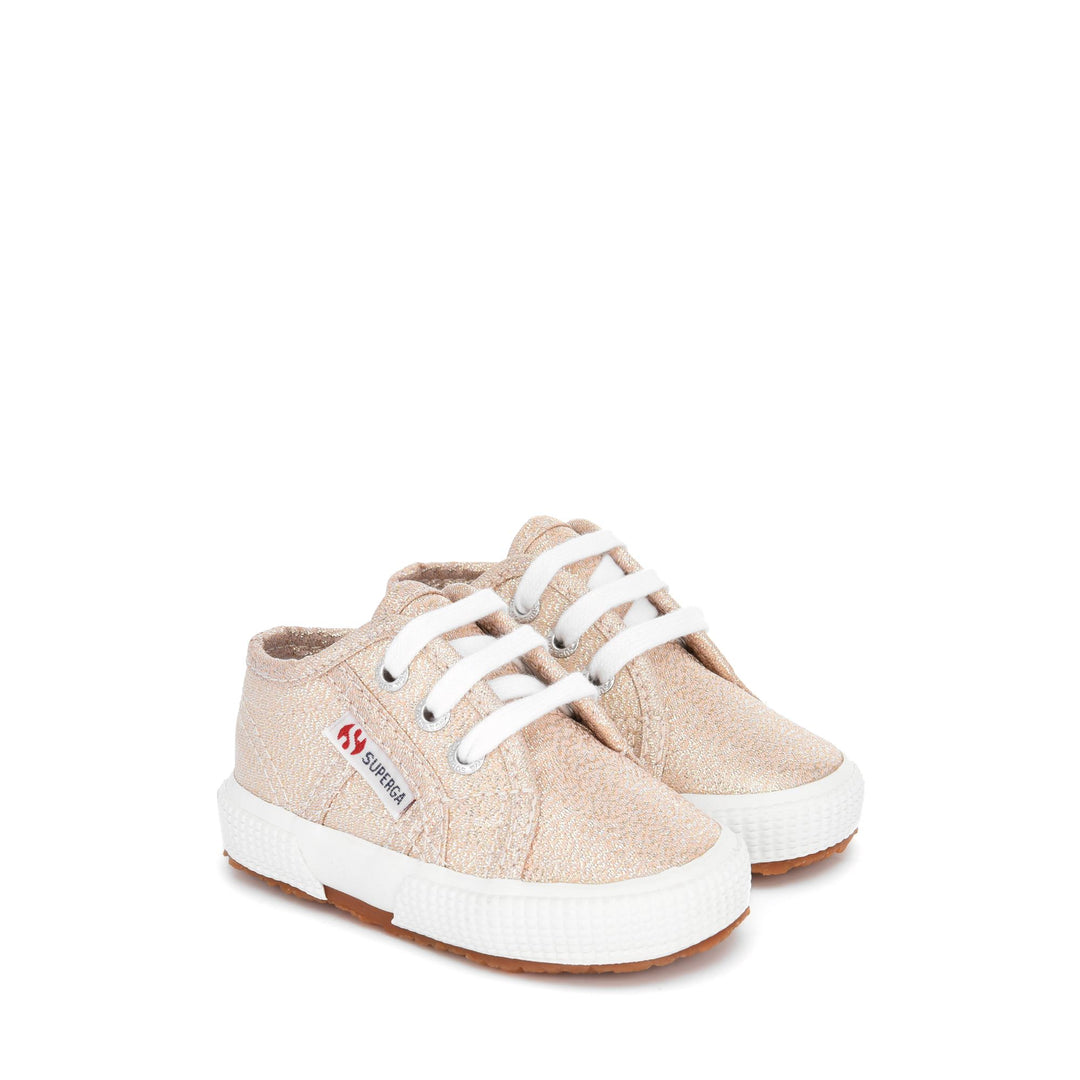 Klassische Rose-Sneaker für Mädchen mit Obermaterial aus Baumwolle main