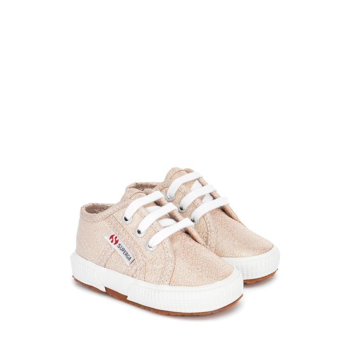 Klassische Rose-Sneaker für Mädchen mit Obermaterial aus Baumwolle 2