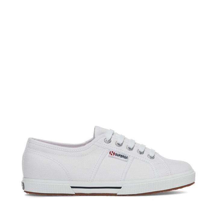 Baskets basses unisexes blanches avec tige en coton 1