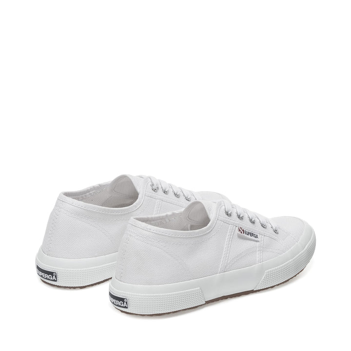 Le Superga Unisex 2750-PLUS COTU Sneaker WHITE Dressed Side (jpg Rgb)		