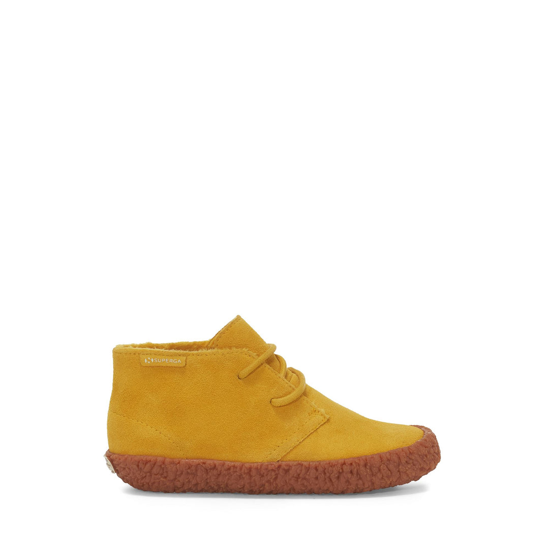 Ankle Boots Boy 2798-SUEJ Laced YELLOW MUSTARD - Main Image