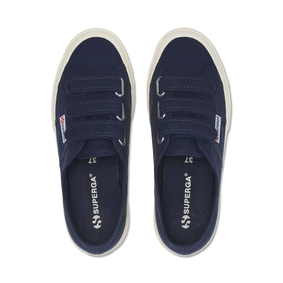 Unisex Classic Blue Sneakers with Cotton Upper main