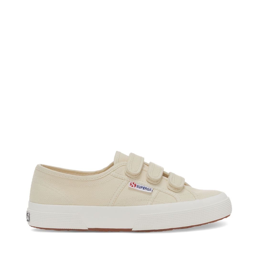 Unisex Beige Sneakers with Cotton Upper 01