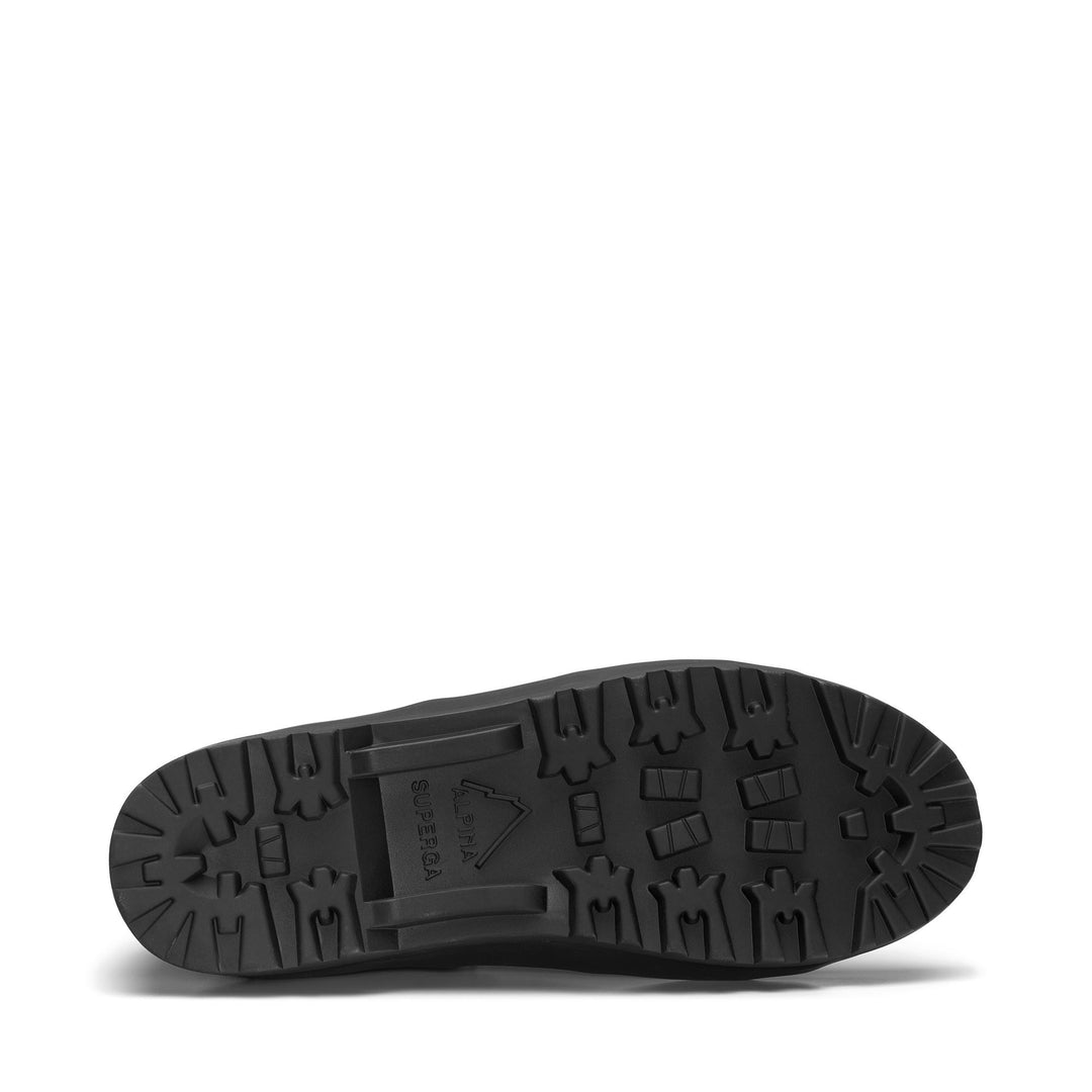 Sneakers basse unisex nere con tomaia in cotone main