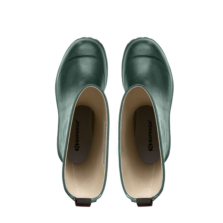 Stivali alti in gomma unisex colore verde 4