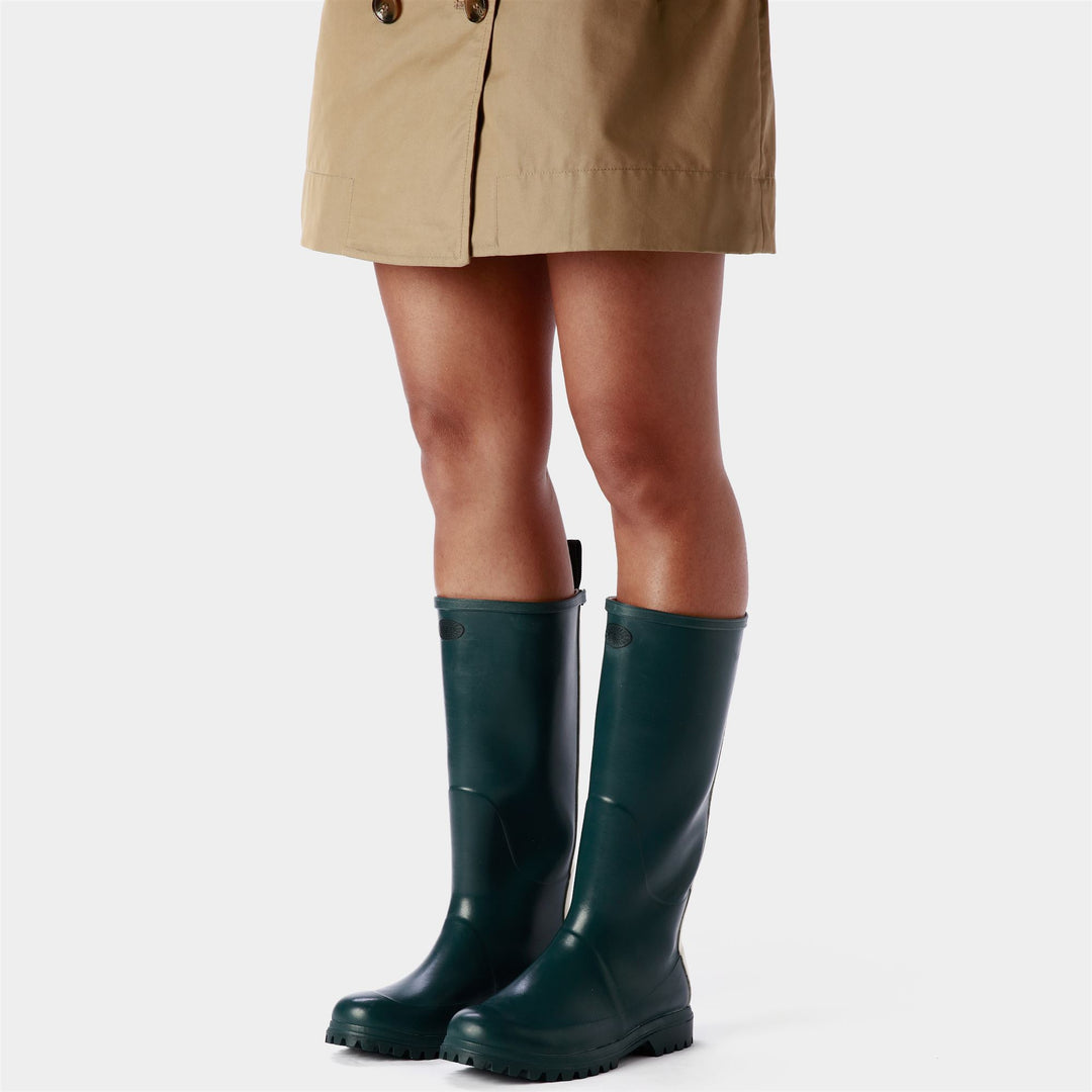 Stivali alti in gomma unisex colore verde main