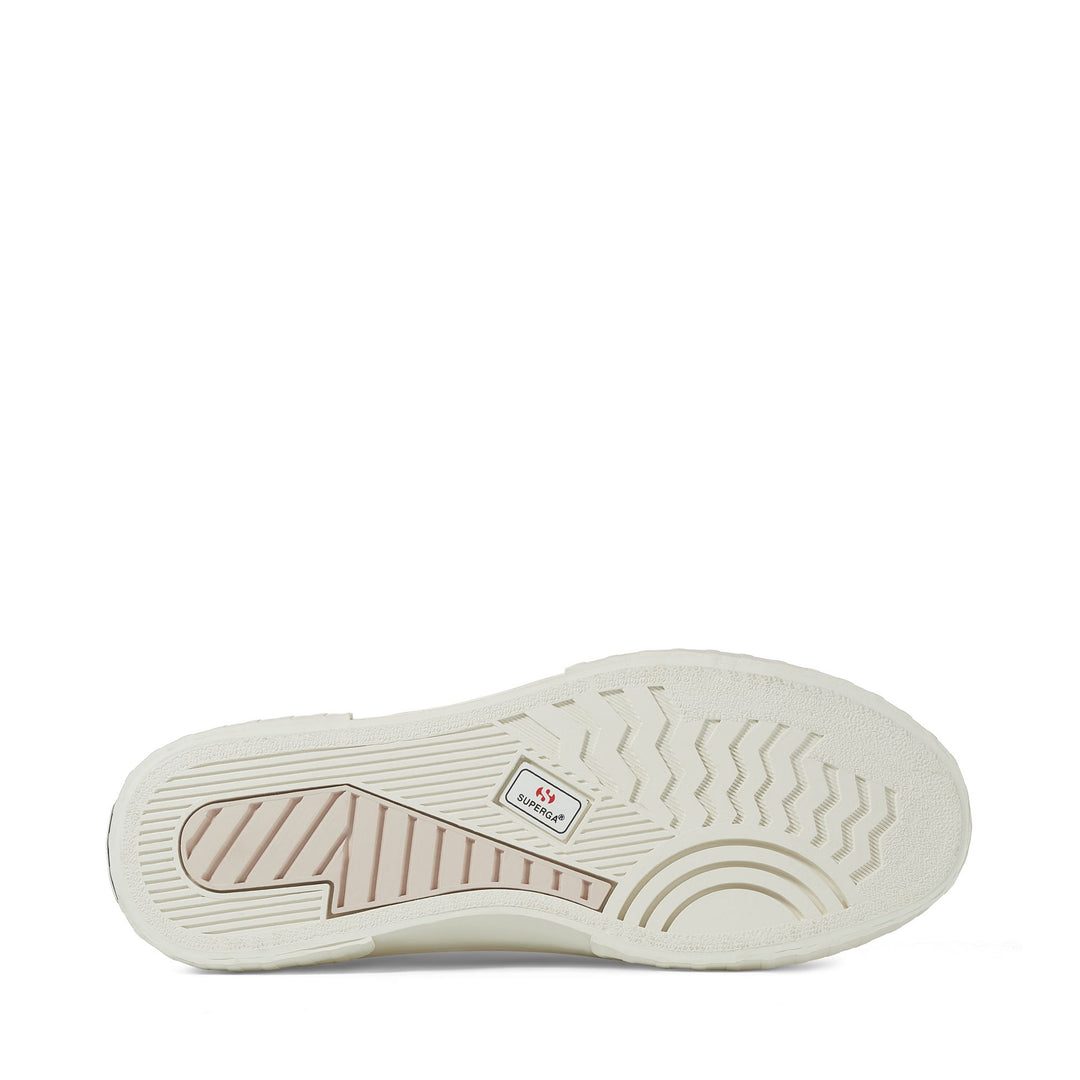 Sneakers Unisex 2630 STRIPE Low Cut PINK ALMOND-F AVORIO Detail (jpg Rgb)			