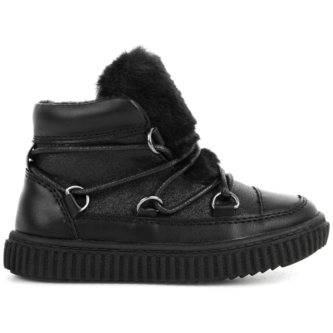 Ankle Boots Girl 4769-PUGLITTERJ Laced BLACK Photo (jpg Rgb)			