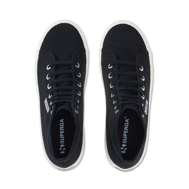 Bottines unisexes noires avec tige en coton 4