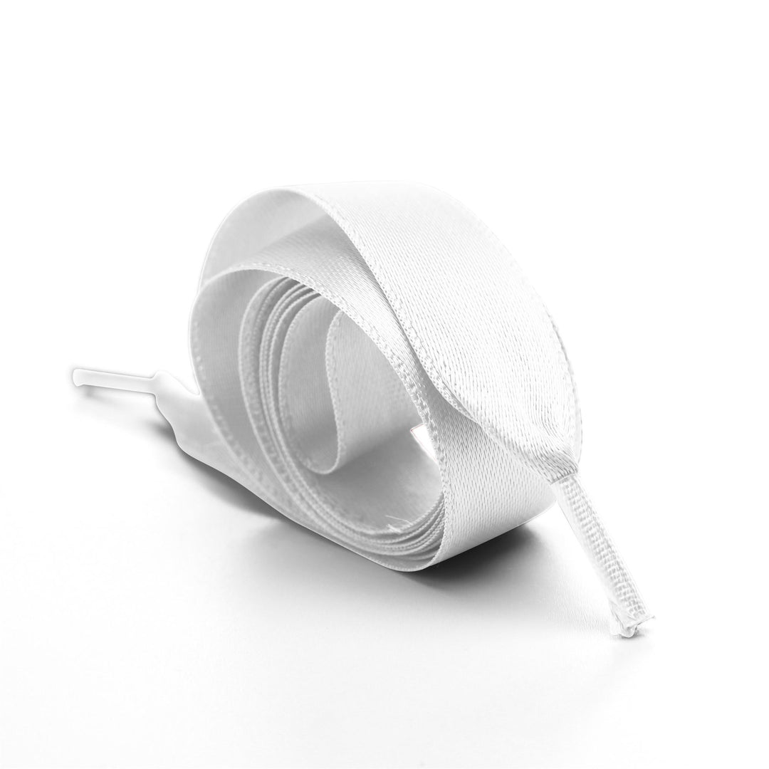 Woman's White Satin Laces 01