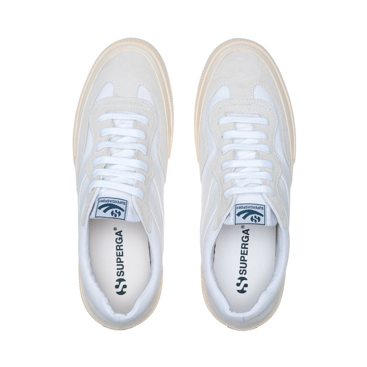 Sneakers Unisex 2941 REVOLLEY COLORBLOCK Low Cut WHITE - OFF WHITE Dressed Back (jpg Rgb)		