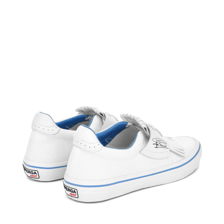 Sneakers Woman 2845-PERICOLI PLUS Low Cut WHITE Dressed Side (jpg Rgb)		