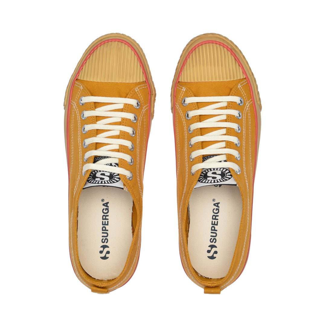 Sneakers Unisex 289 COLLEGE Low Cut YELLOW GOLDEN Dressed Back (jpg Rgb)		