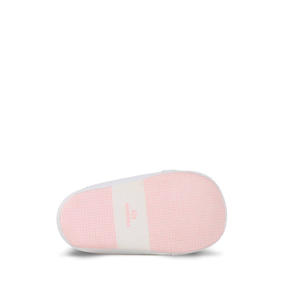 Niedrig geschnittene Kinder-Sneaker in Rosa mit Obermaterial aus Baumwolle main