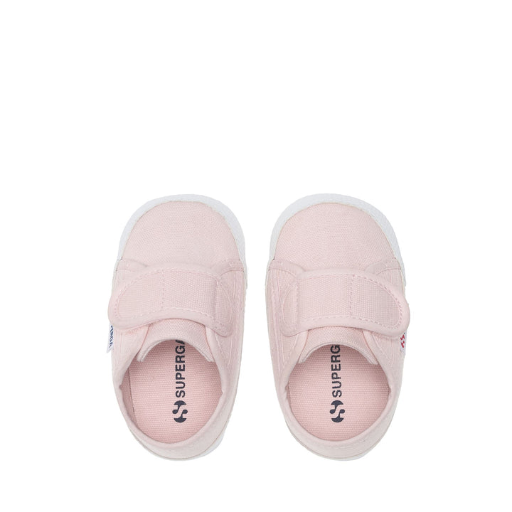 Children's Low Cut Sneakers in Pink with Cotton Upper 4
