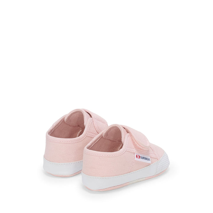 Children's Low Cut Sneakers in Pink with Cotton Upper 3