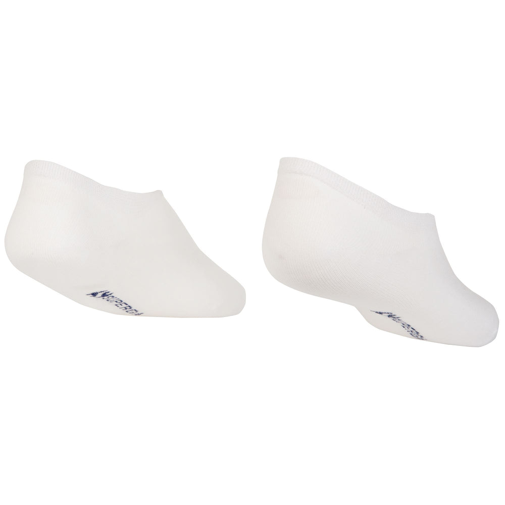 Calzini unisex bianchi invisibili in cotone 02