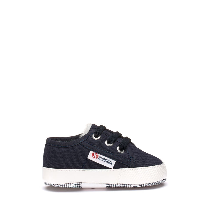 Children's Low Cut Sneakers in Blue with Cotton Upper 1