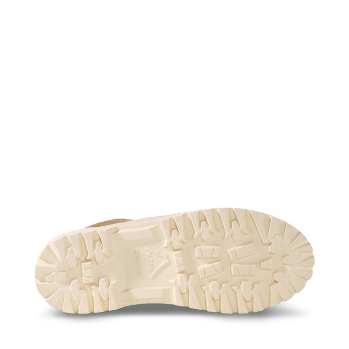 2341 ALPINA SHEARLING - Bottines - Coupe mi-haute - Unisexe - Brown Curcuma-FOff White 5