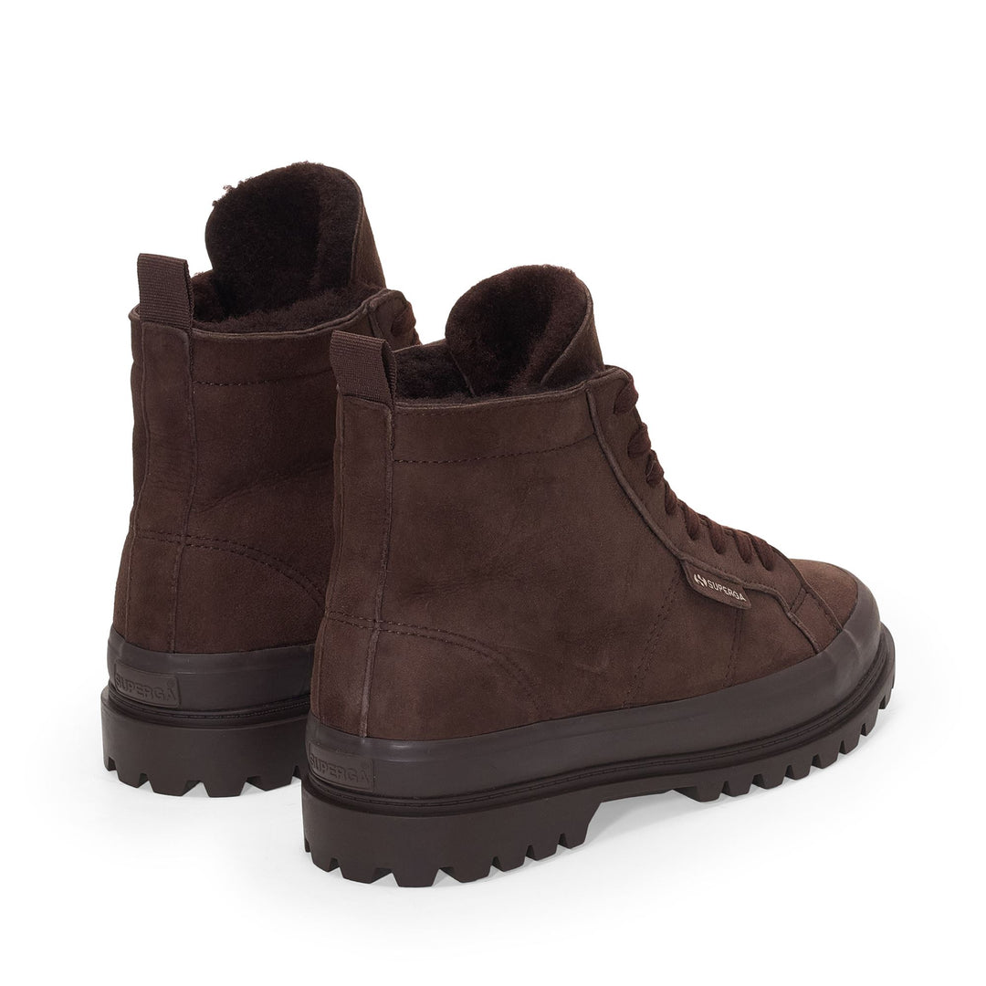 2341 ALPINA SHEARLING - Bottines - Coupe mi-haute - Unisexe - Full Dk Chocolate-Brown Java main