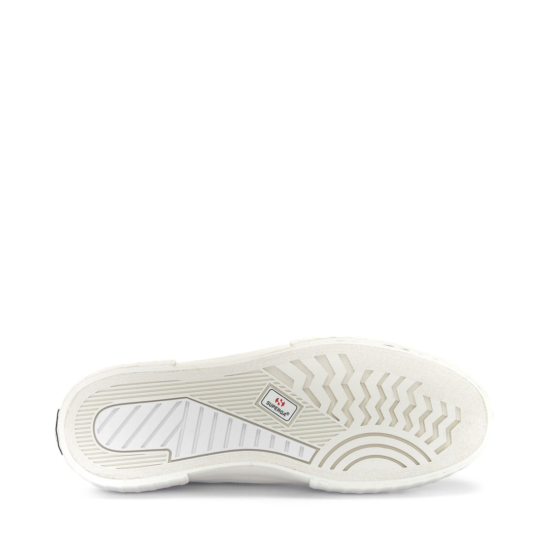 Sneakers Woman 2631 STRIPE PLATFORM VEGAN MATERIAL Wedge OPTICAL WHITE-FAVORIO Detail (jpg Rgb)			