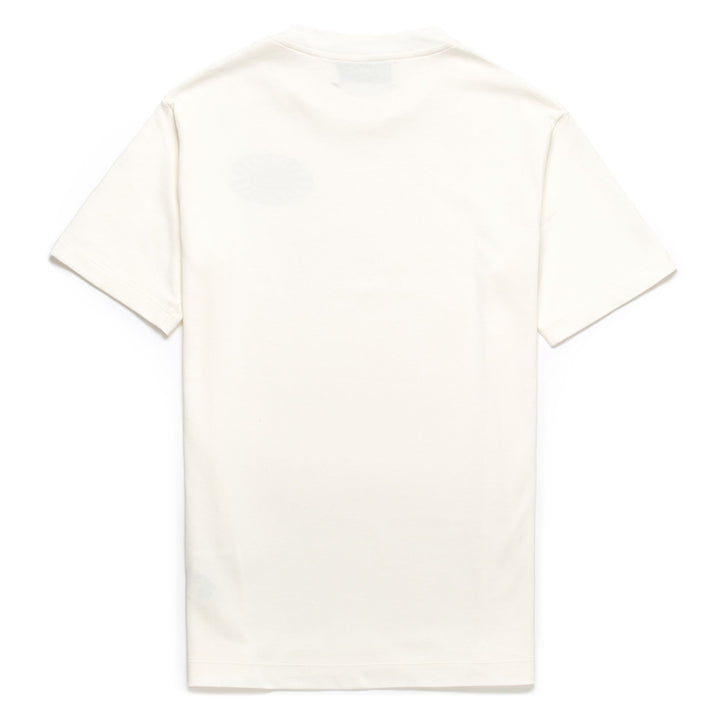 T-ShirtsTop Unisex SUPERGA RAGGIERA 50S T-Shirt OFF WHITE-NAVY Dressed Front (jpg Rgb)	