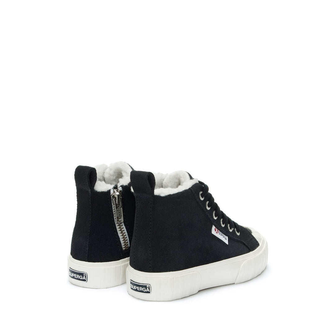 Mid Cut Sneakers für Kinder in Blau mit Obermaterial aus Wildleder main