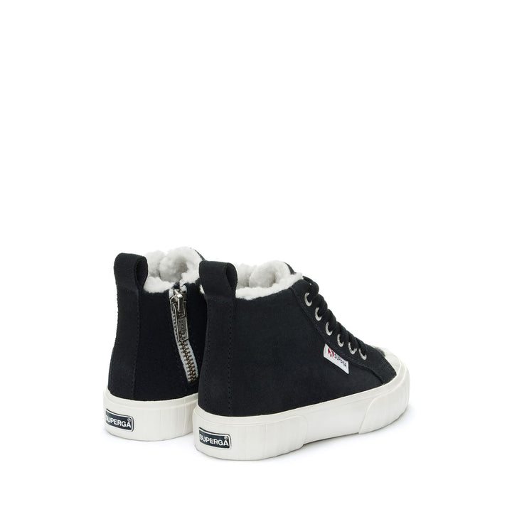 Mid Cut Sneakers für Kinder in Blau mit Obermaterial aus Wildleder 3