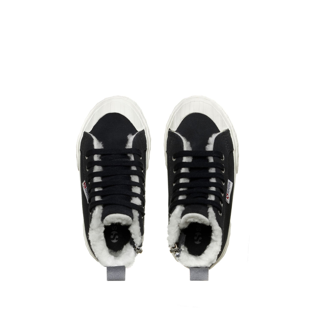 Mid Cut Sneakers für Kinder in Blau mit Obermaterial aus Wildleder main