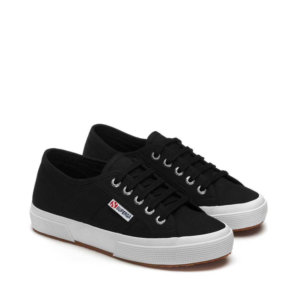 Unisex Black Sneakers with Cotton Upper 02