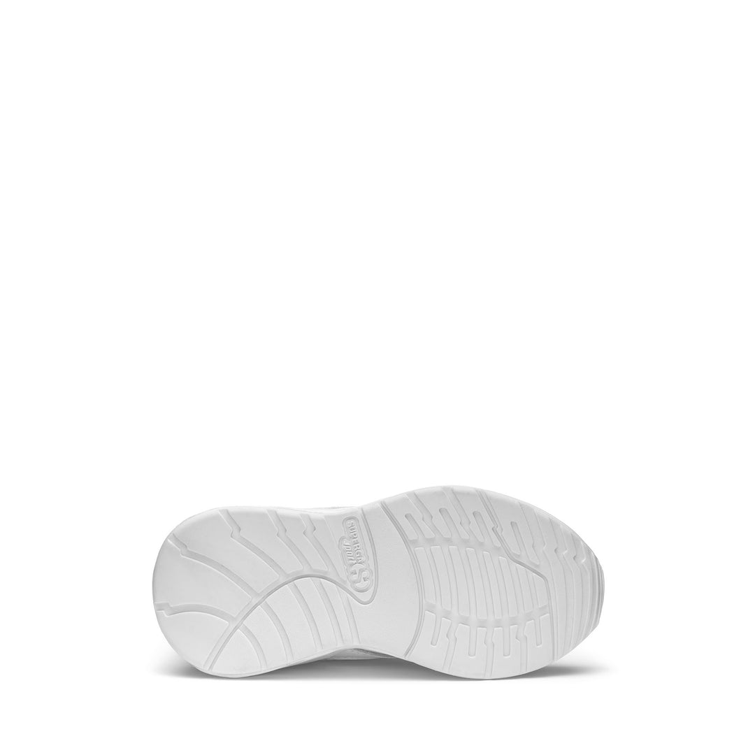 Children's Low Cut Sneakers White with Nylon Upper main