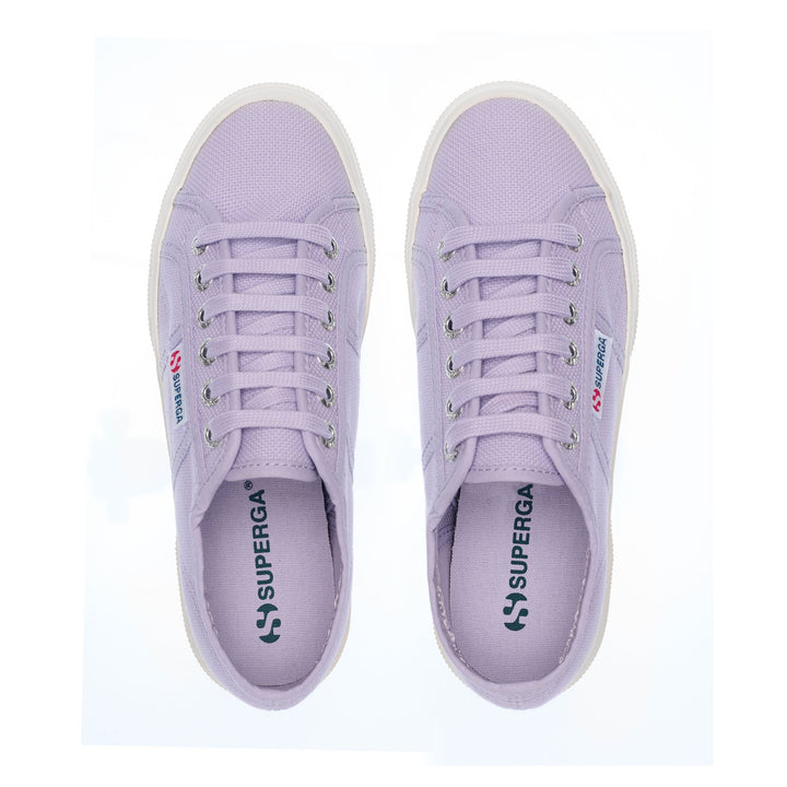 2740 PLATFORM - Lady Shoes - Zeppa - Unisex - VIOLET LILLA-F AVORIO 4