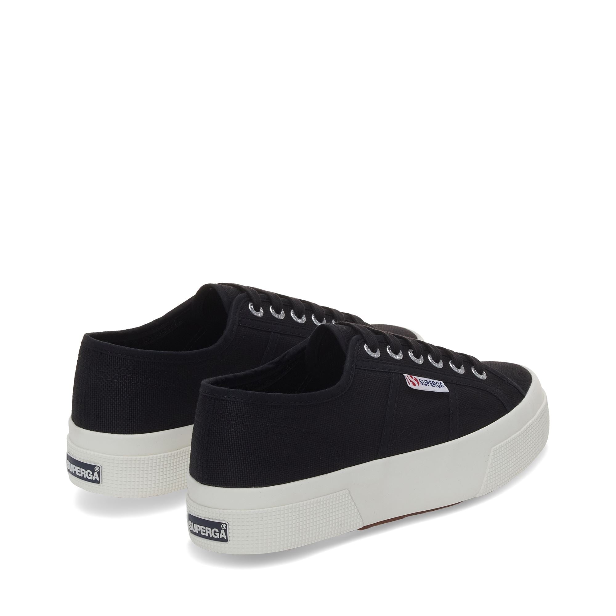 PG レディース Lady Shoes Unisex 2740 PLATFORM Wedge BLACK-F AVORIO
