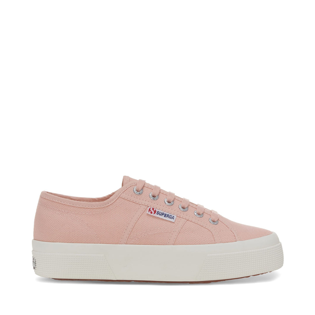 Unisex Pink Platform Sneakers with Cotton Upper 01