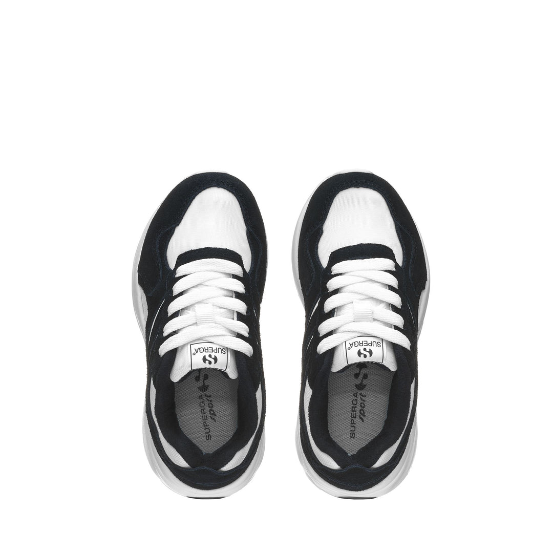 Children's Low Cut Sneakers White with Nylon Upper main
