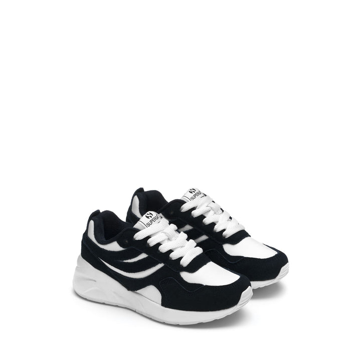 Children's Low Cut Sneakers White with Nylon Upper 2